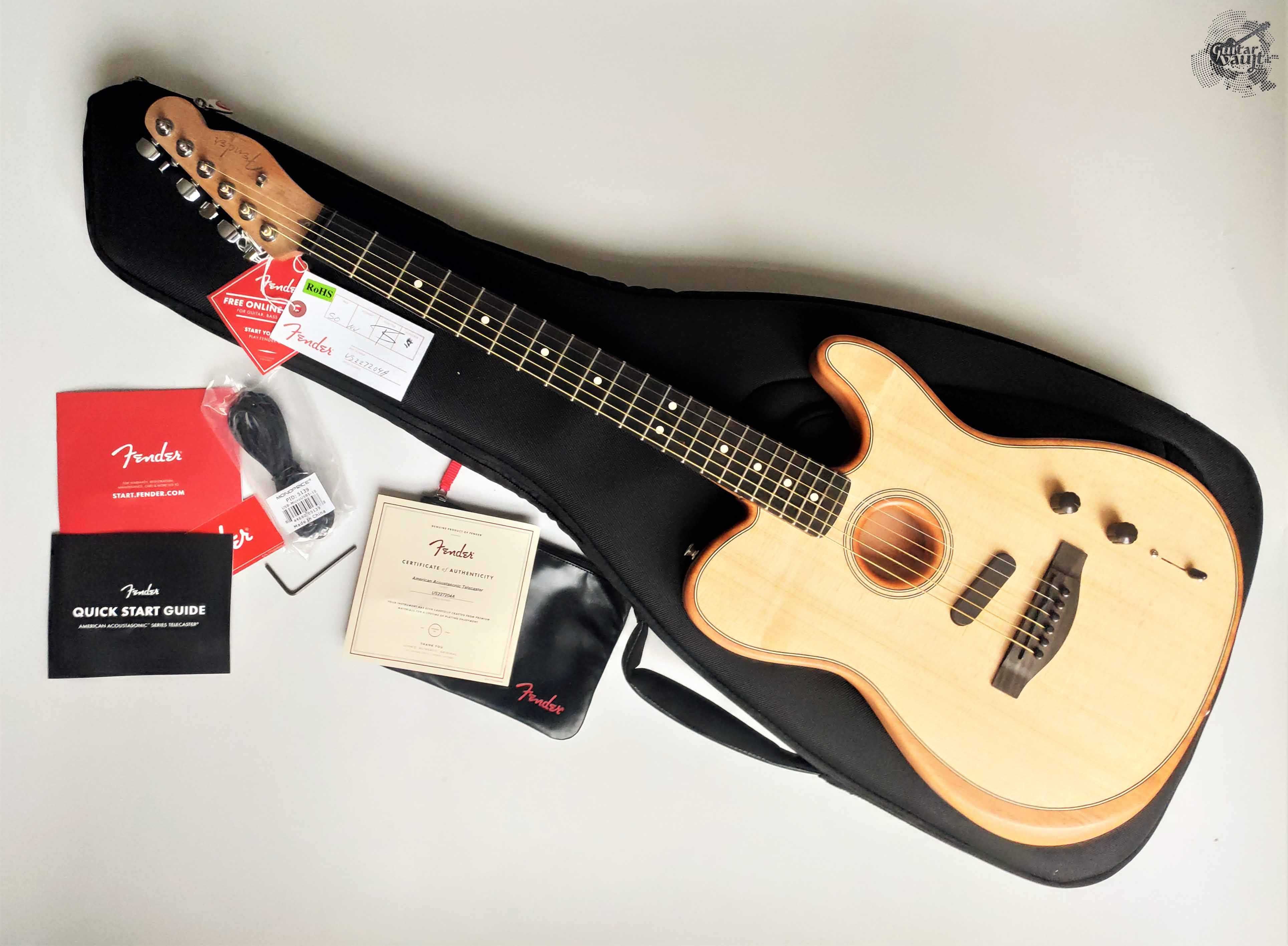 Теплі знижки -20% Fender® American Acoustasonic Telecaster '2022