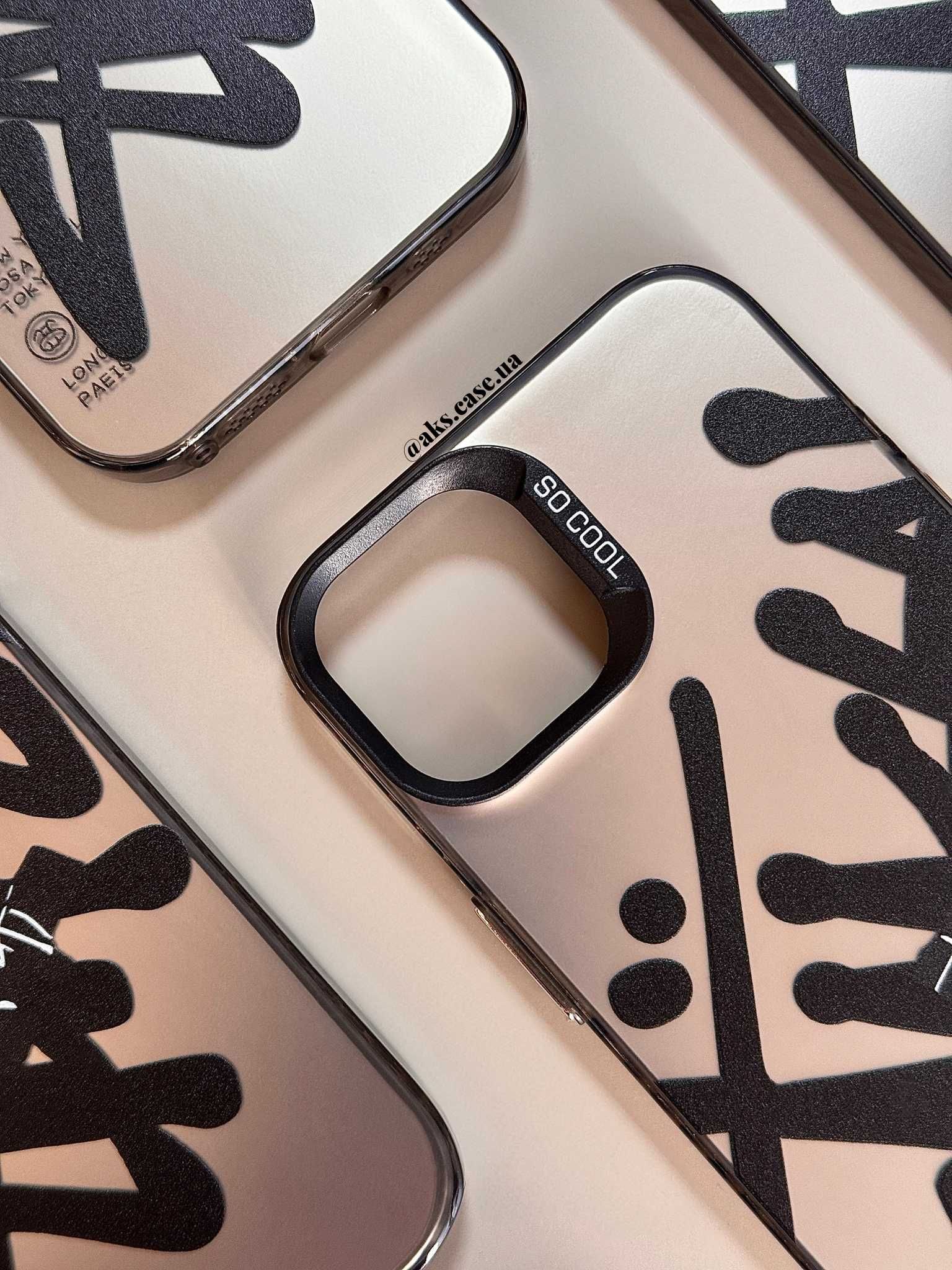 Силіконовий сірий чохол з лого Stussy Стуссі Cтусі на айфон iPhone