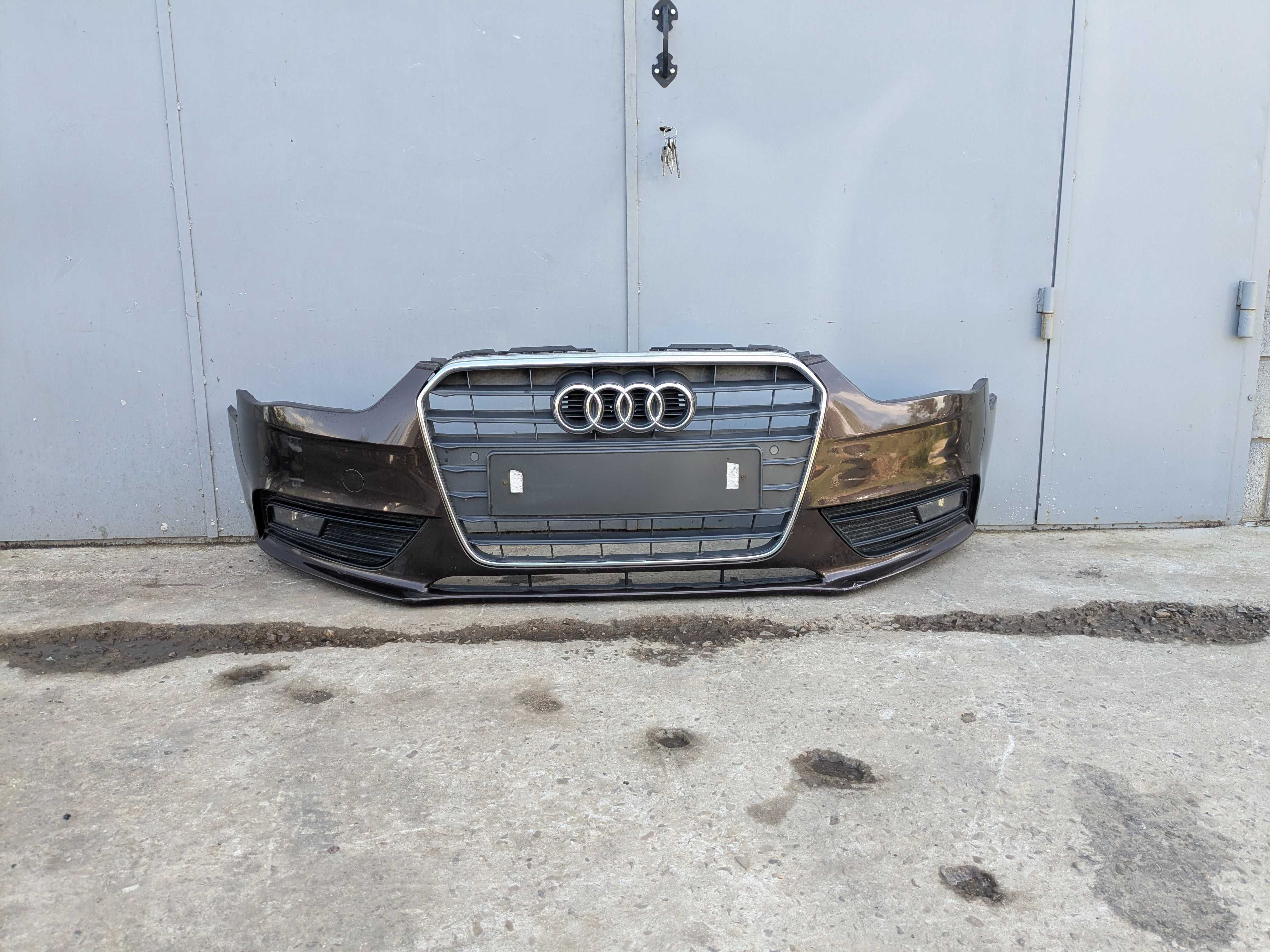 Бампер Передній Audi A4 B8 12-16р. В зборі Передний Ауді А4 Б8 Рестайл