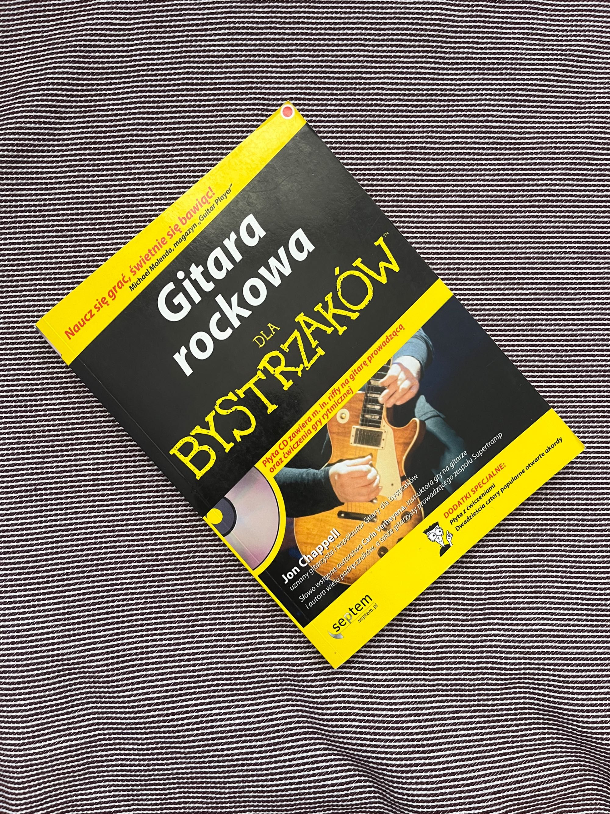 Gitara rockowa +Rytm i technika gry +Ćwiczenia (dla bystrzaków)