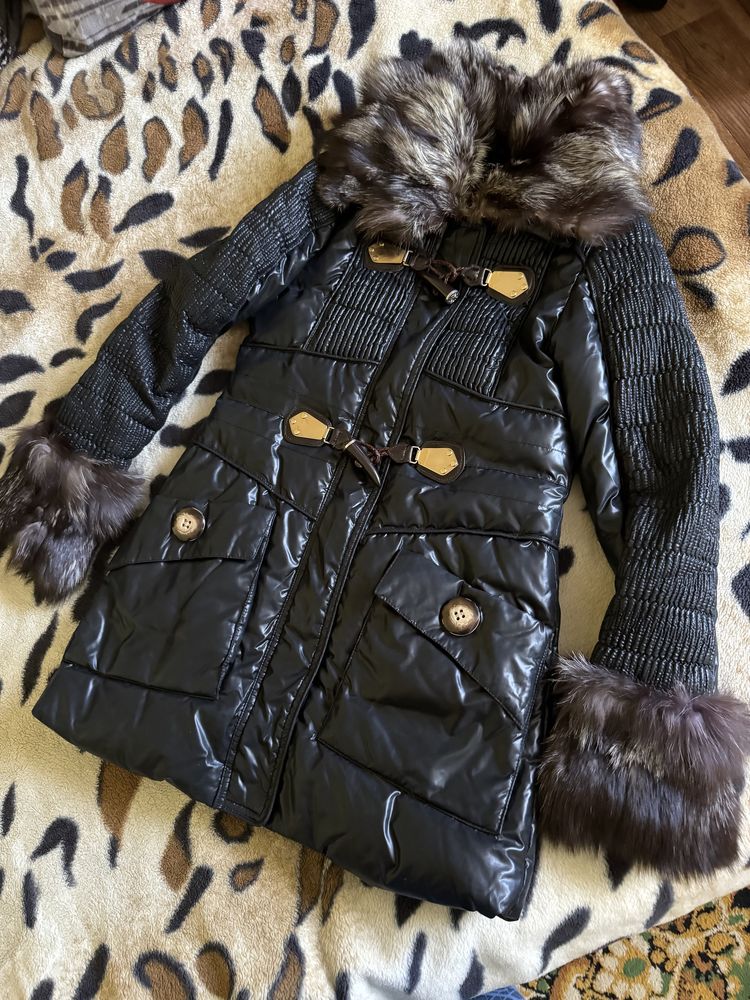 Зимовий жіночий пуховик курточка