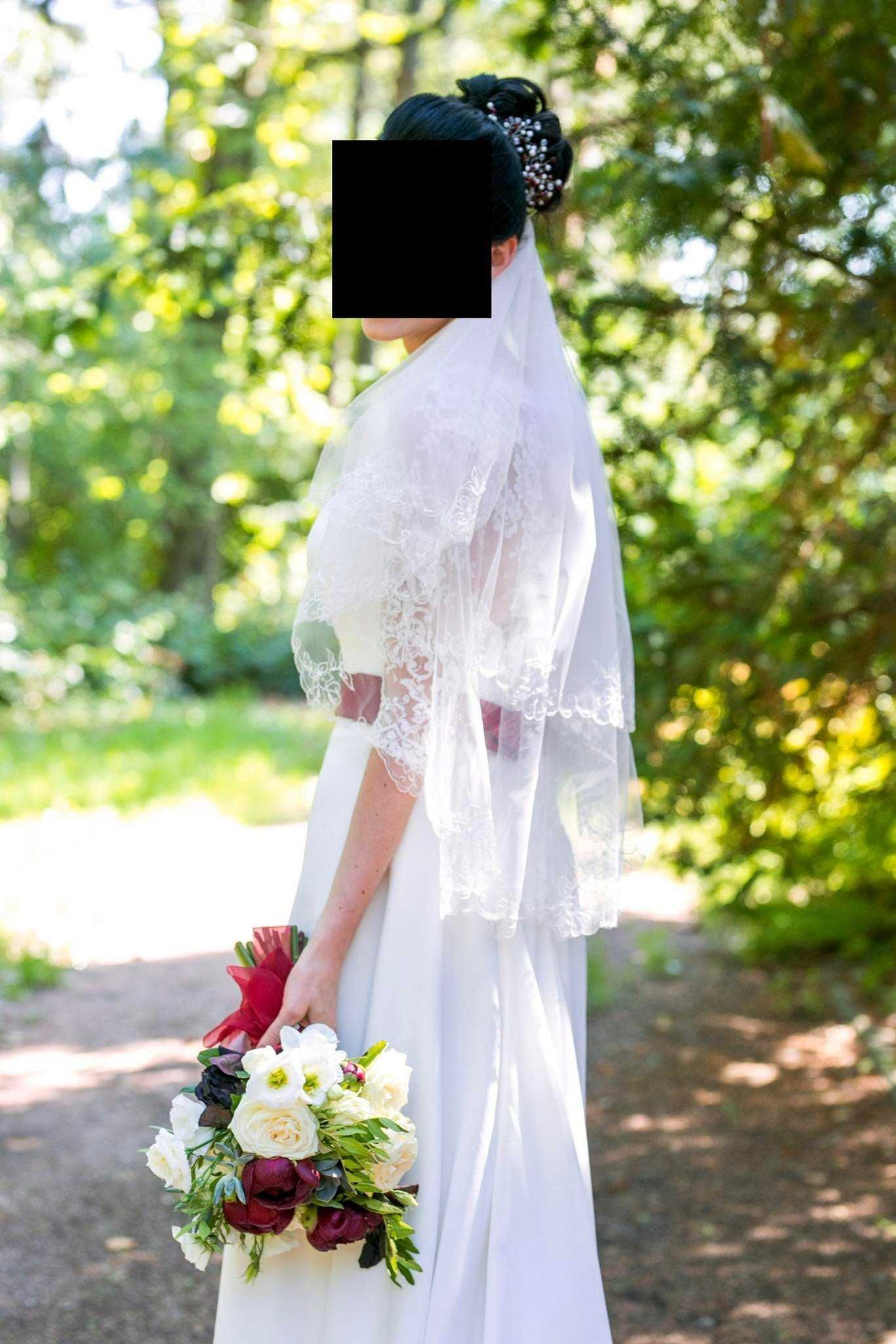 Весільна сукня, А-силует, після хімчистки