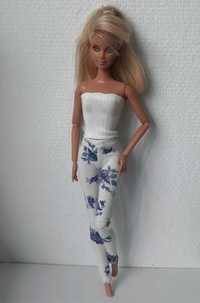 ubranko - spodnie legginsy dla lalki barbie + top