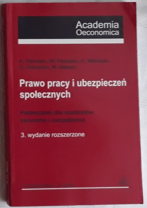 Prawo pracy i ubezpieczeń społecznych Patulski Walczak Orłowski Nałęcz