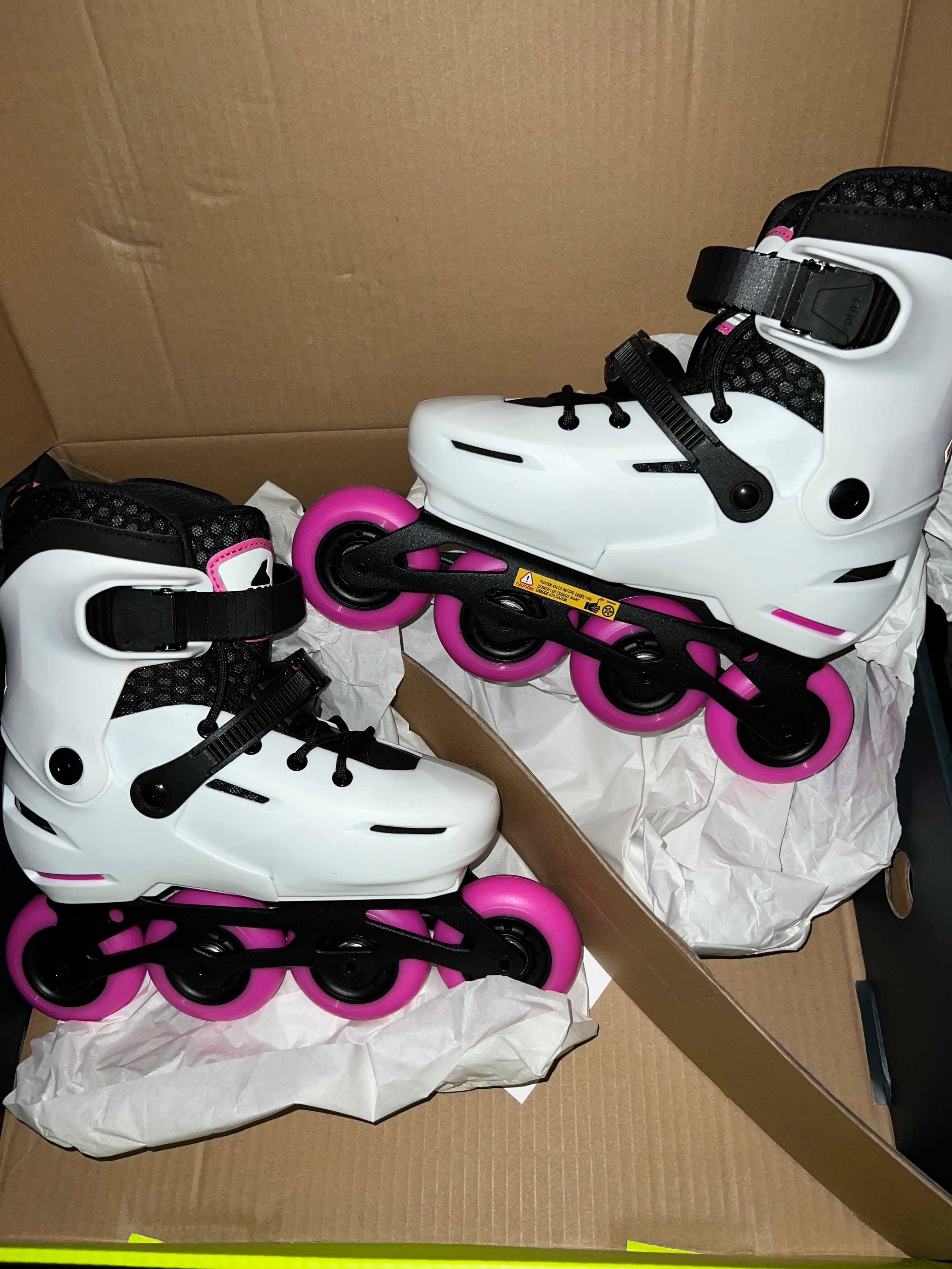 Детские ролики Rollerblade Apex G White/Pink