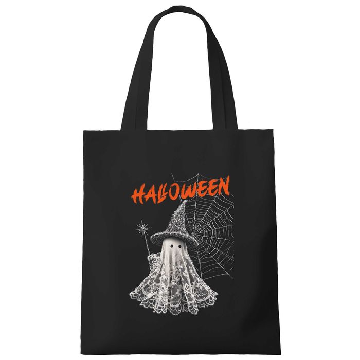 modna torba bawełniana na zakupy, torba na zakupy prezenty halloween