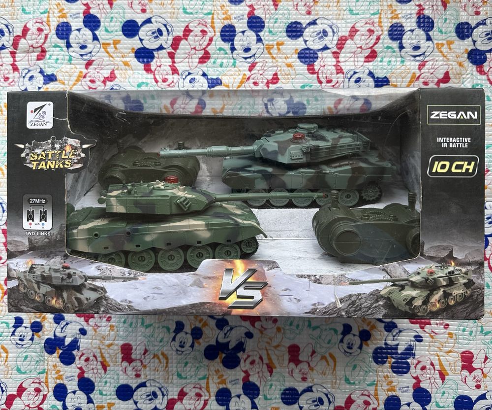 Игровой набор Танковый бой на радиоуправлении