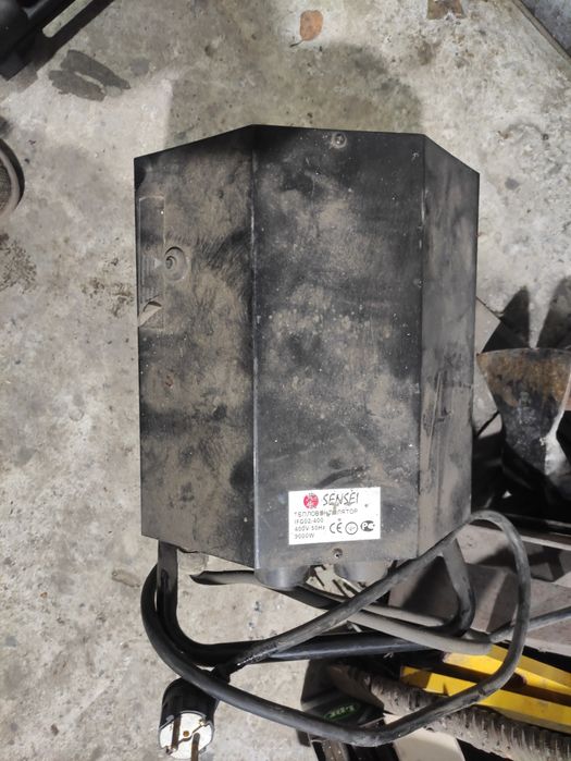 Тепловой вентилятор sensei 5kw 380В