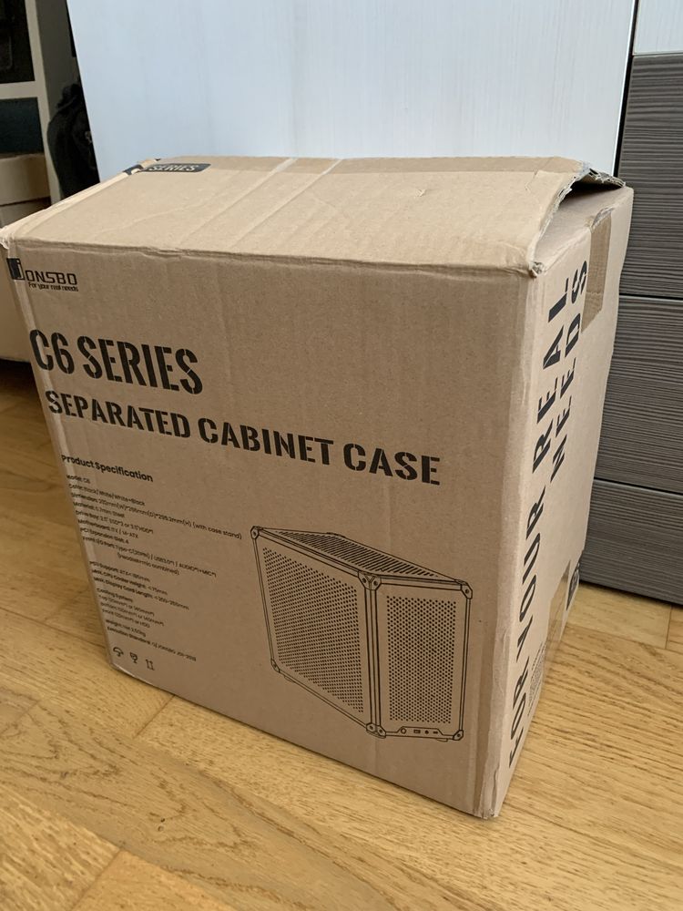 Корпус onsbo C6 Series Black ITX M-ITX
