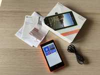 Telefon Microsoft Lumia 532 pomarańczowy zadbany