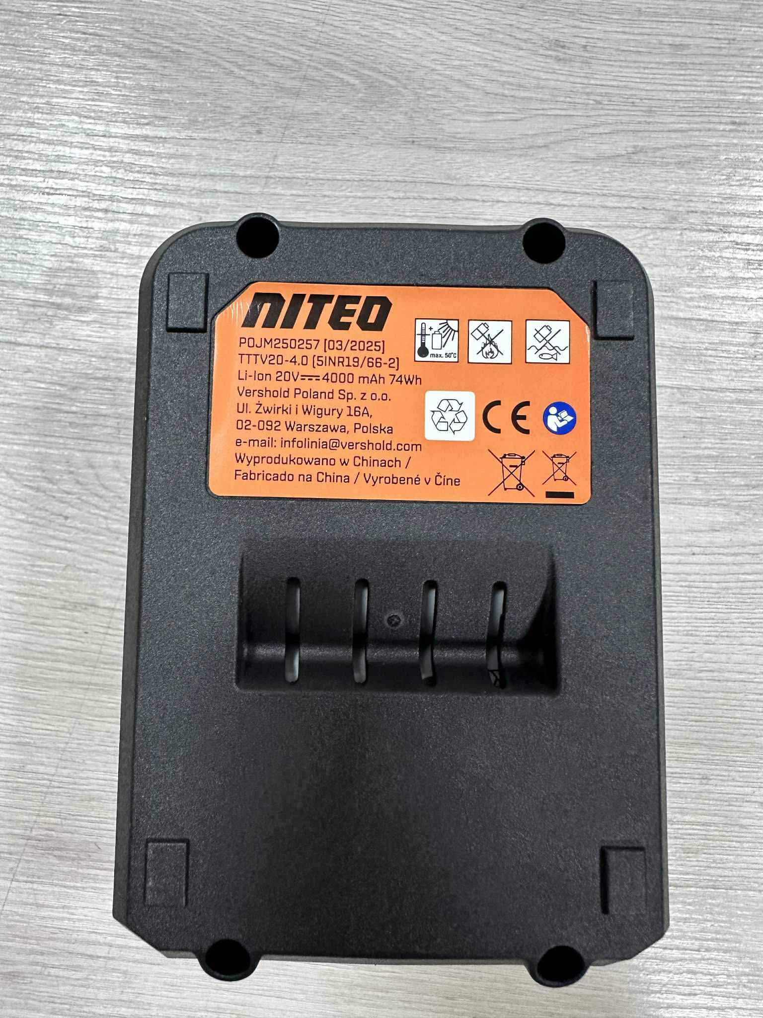Akumulator Li-Ion Niteo Tools 20 V 4 Ah