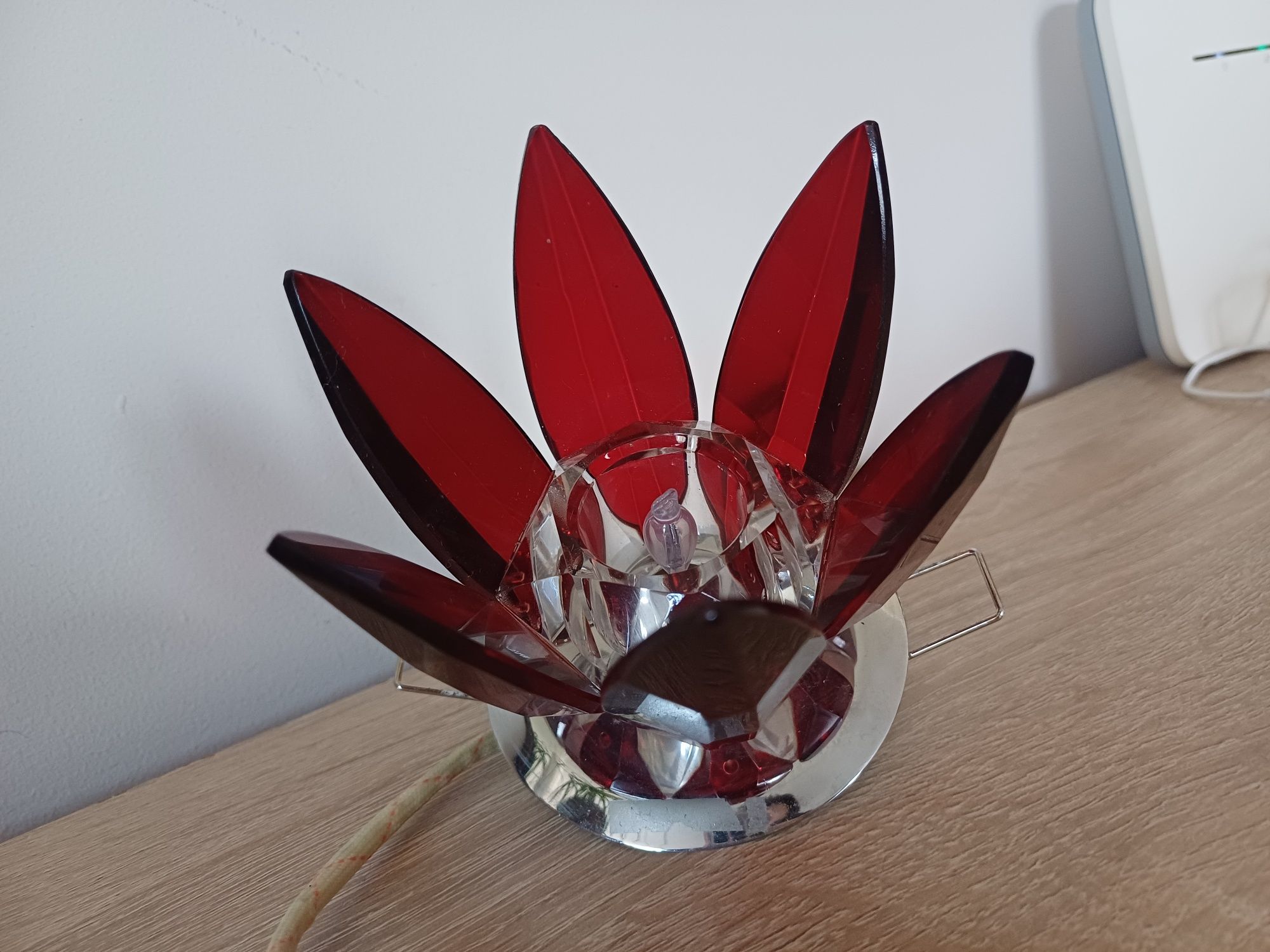 Lampki led, oprawy kryształ sufitowe