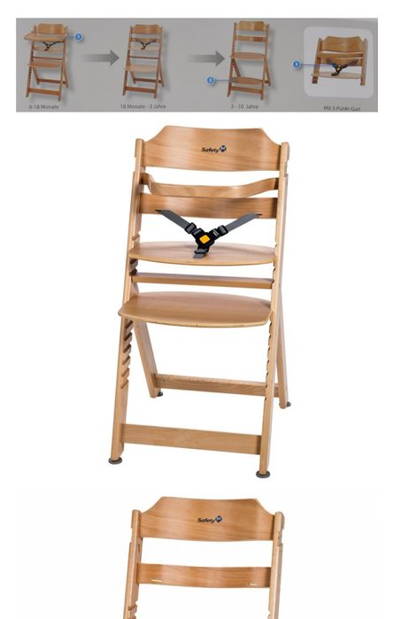 Krzesełko do karmienia TIMBA SAFETY 1st + WKŁADKA