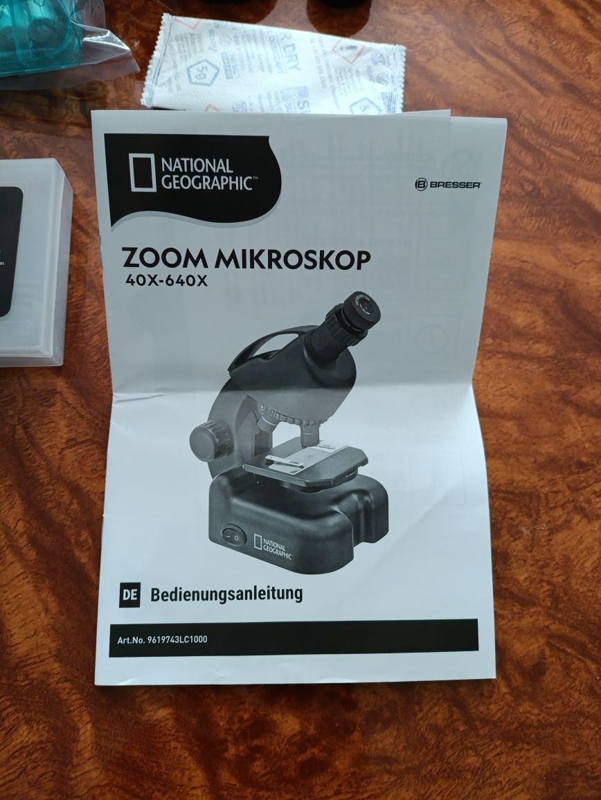 Мікроскоп з адаптером для смартфона National Geographic 40x-640x