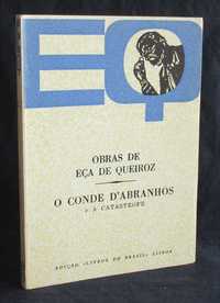 Livro O Conde D' Abranhos e A Catástrofe Eça de Queiroz