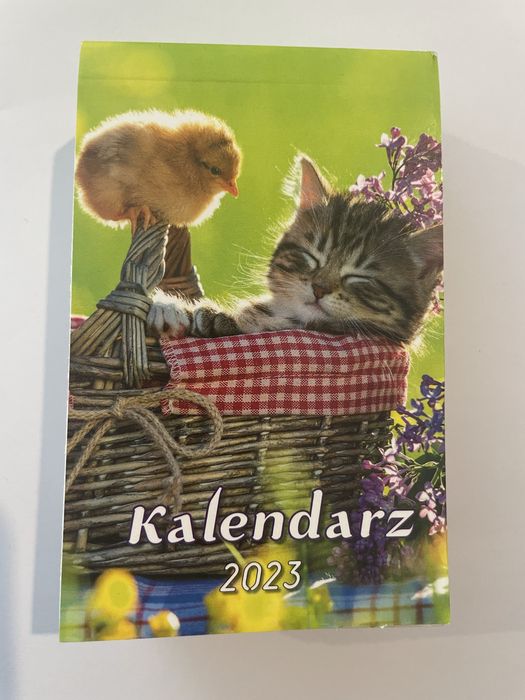 Kalendarz zdzierak 2023 rok zrywak dzienny cały nowy kompletny