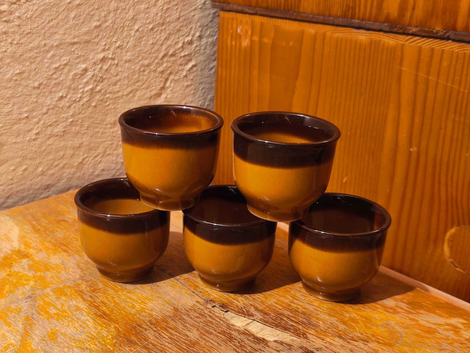 Jajcarka kieliszek na jajko Porcelit Pruszków PRL