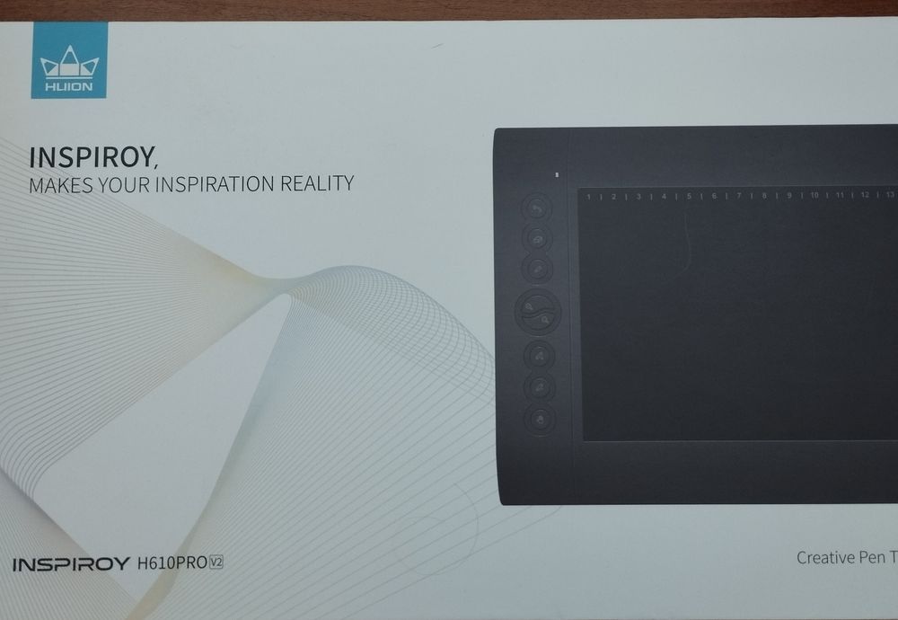 Графічний планшет Huion H610pro