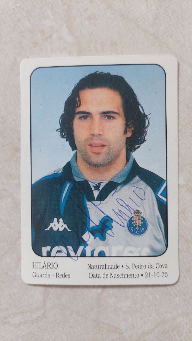 Calendário autógrafos jogadores FC Porto 2000