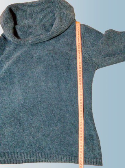 Елегантний в'язаний светр (світер) marks & spencer з коміром-хомутом –