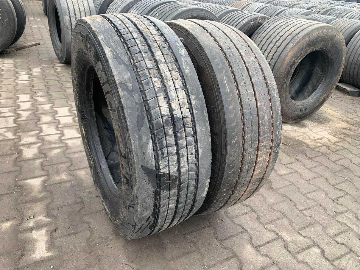 Opony używane ciężarowe na przód 315/60R22.5 MICHELIN X MULTI Z 8-9mm