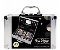 Zestaw Cieni Makeup Walizka  Bon Voyage Srebrny