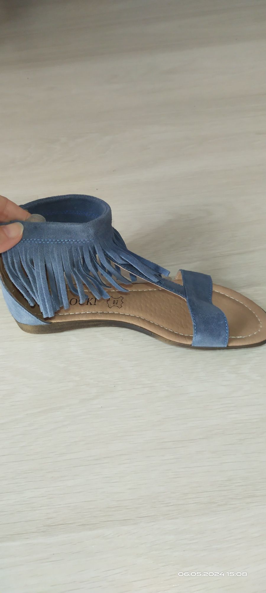Sandały sandałki skórzane Lasocki rozmiar 36