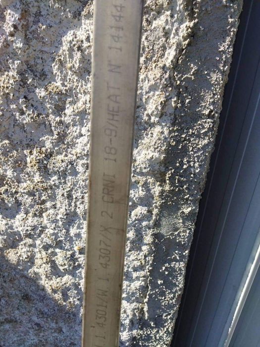 Barras Inox 304 304x40x8mm