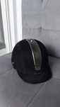 Kask - Toczek Jeździecki FOUGANZA C700 BLACK 54 cm/544g