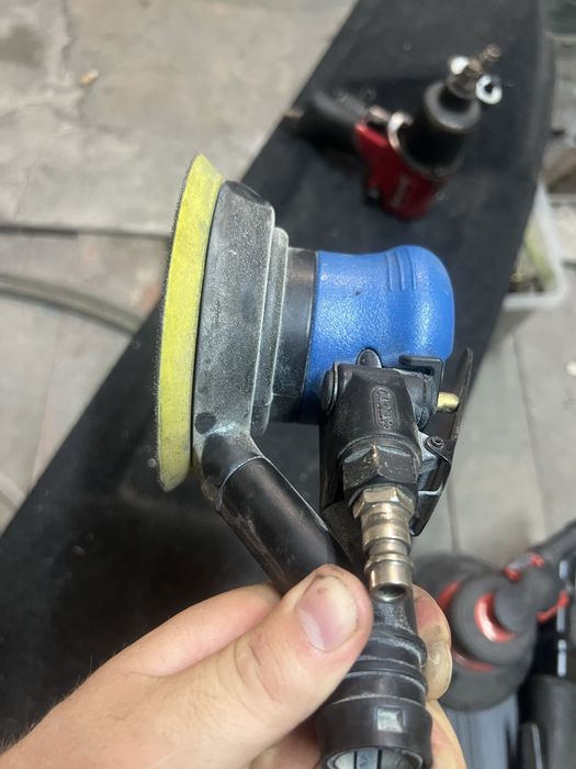 Пневмошлифмашинка б/у экцентриковая 125 мм Miol 81-644