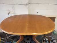 Stół drewniany rozkładany lite drewno stan BDB stolik ława
