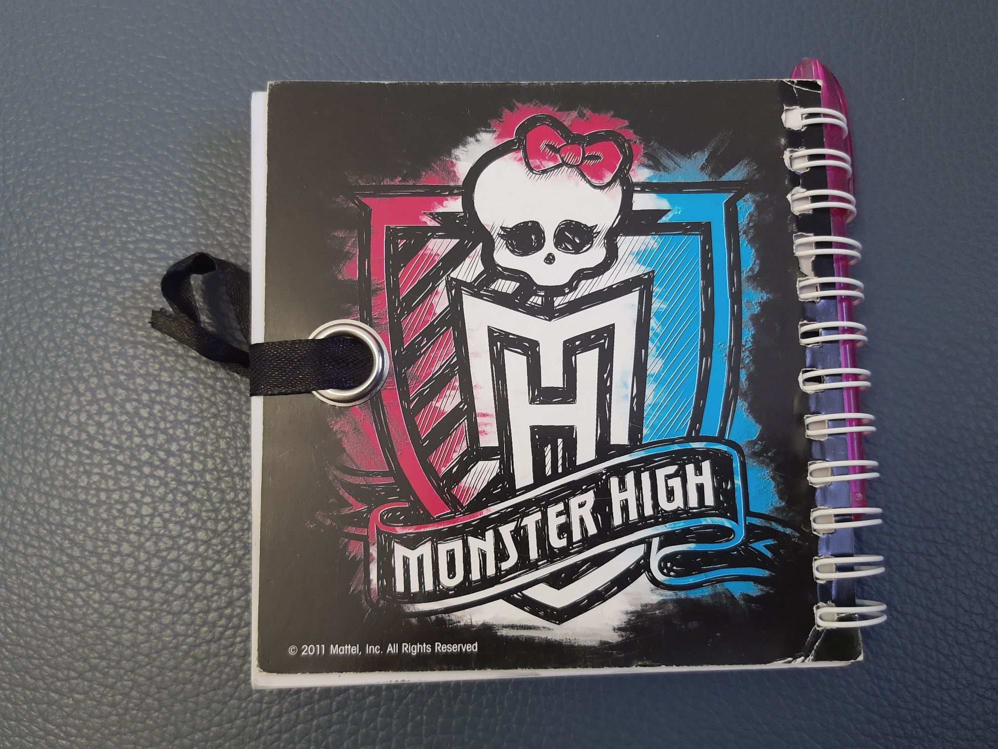 Notes "Monster High" z długopisem - unikat