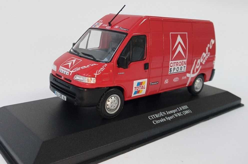 Citroen Jumper 2,0 HDI Citroen Sport WRC 1:43 DeAgostini