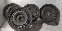 Felgi 5x112 MERCEDES 15 cali stalowe 1szt komplet 4szt proste ET37