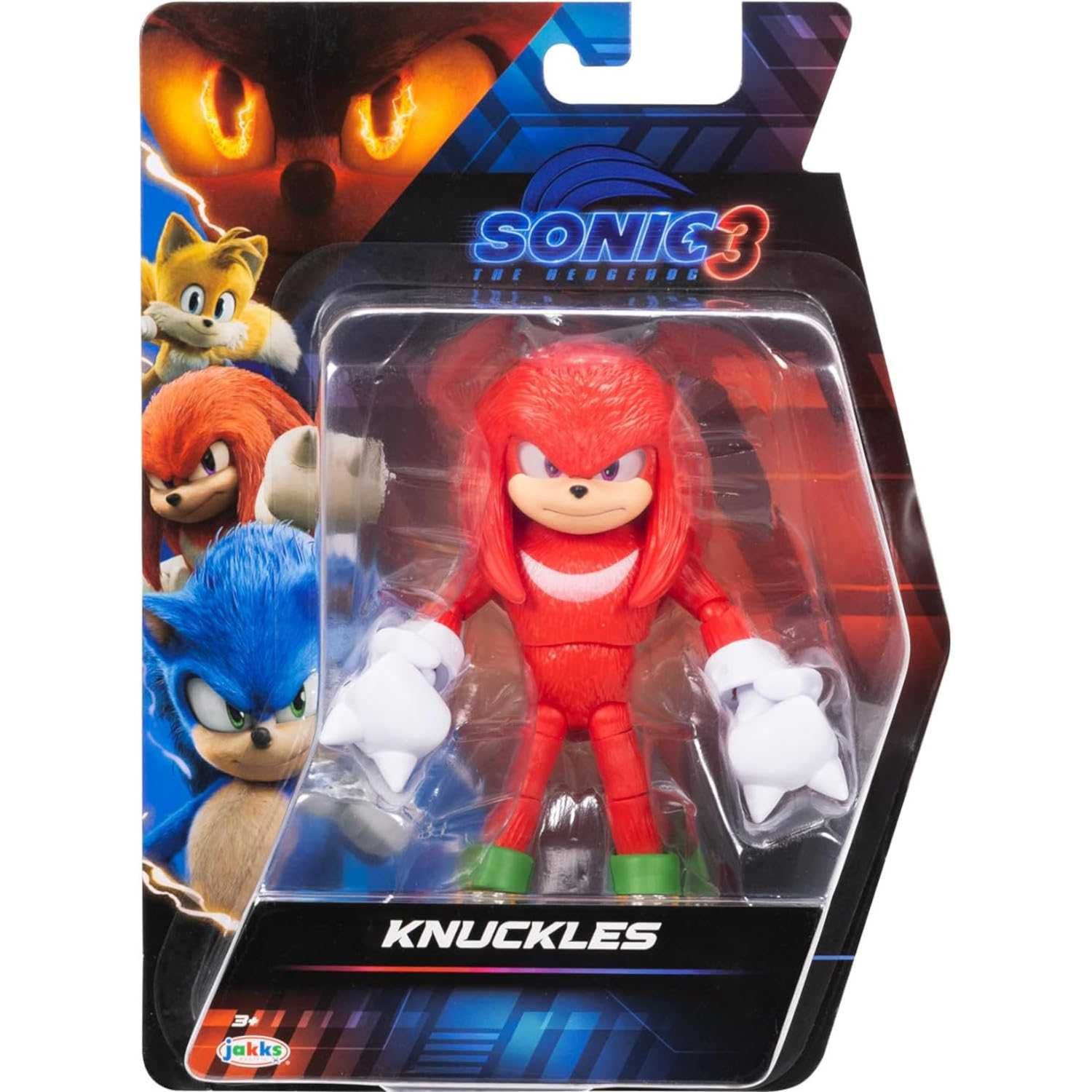 Sonic The Hedgehog Movie 3 Jakks Pacific Oryginalna Figurka Knuckles