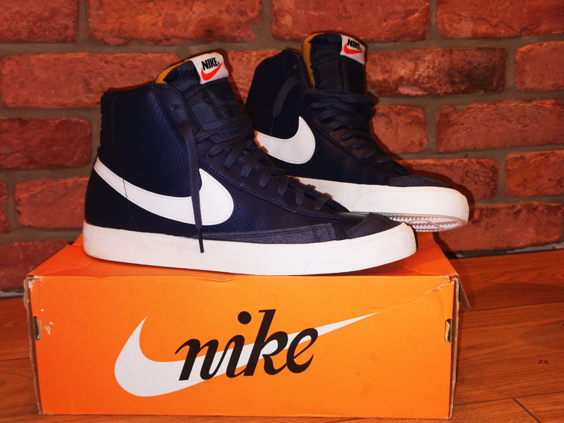 Nike blazer mid '77 Vintage Granatowe 44 5