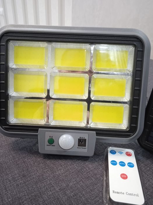 Прожектор з сонячну панель 50W