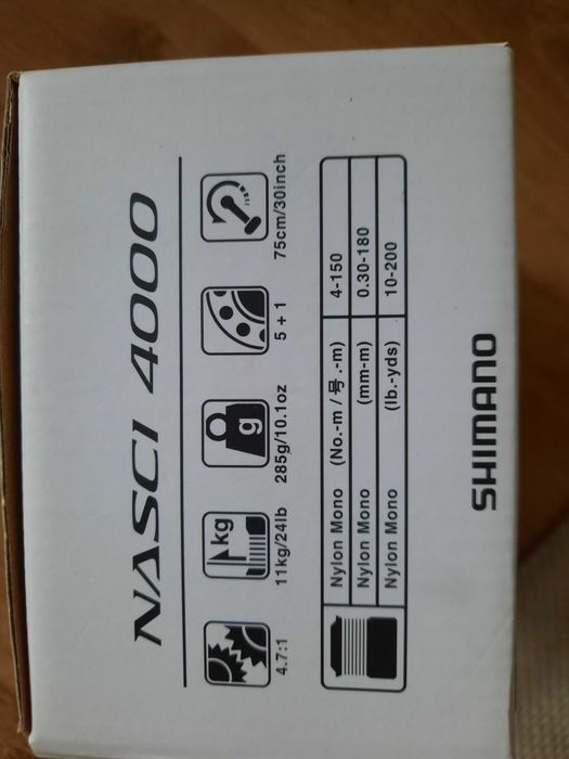 Kołowrotek Nasci 4000 C Shimano