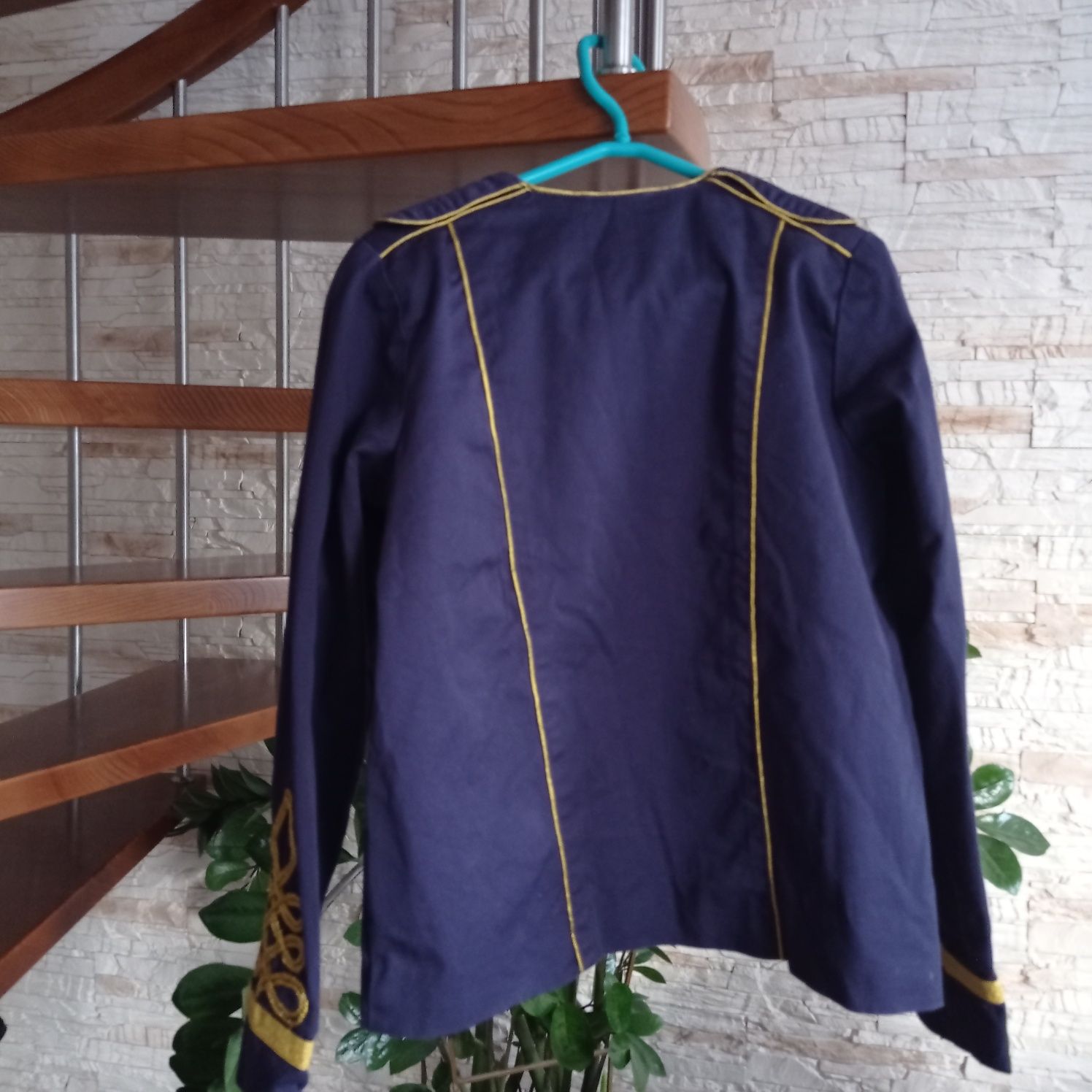Marynarka styl marynarski, strój karnawałowy H&M, rozmiar 140