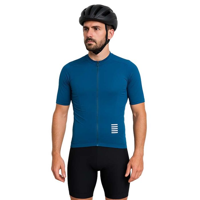 Koszulka kolarska rowerowa męska XL/2XL rozpinana kieszeniami