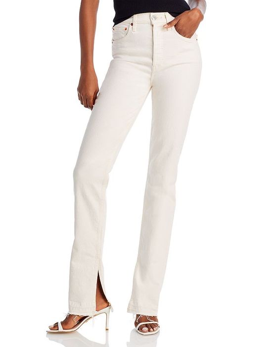 Джинсы Re done 70s High Rise Skinny Bootcut