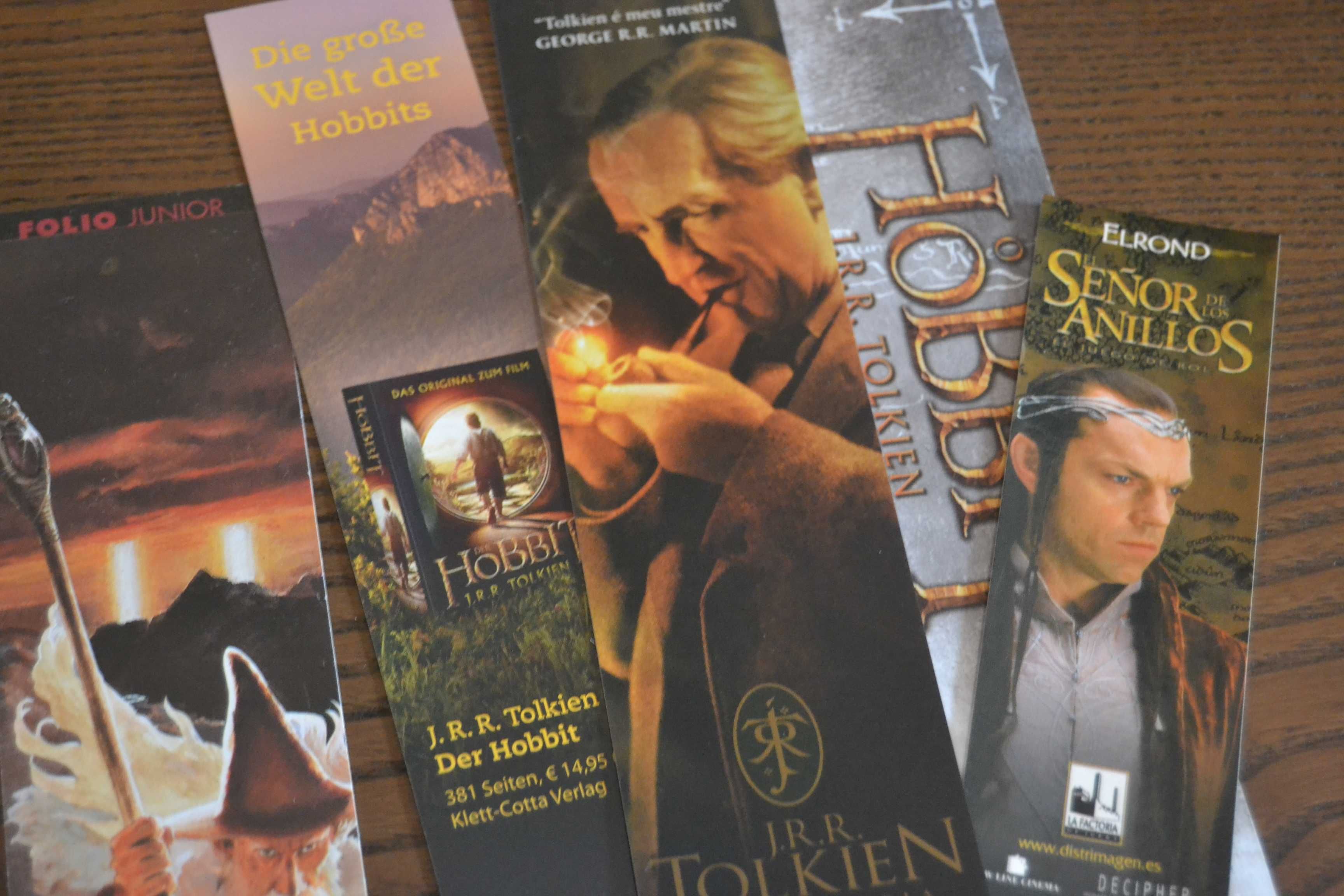 Marcadores de livros Senhor dos aneis / Hobbit