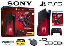 Konsola PS5 825GB SSD Limited Edition + pad + gra Spider-Man 2