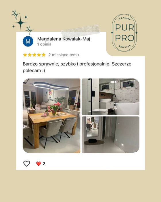 Sprzątanie mieszkań, domów, biur