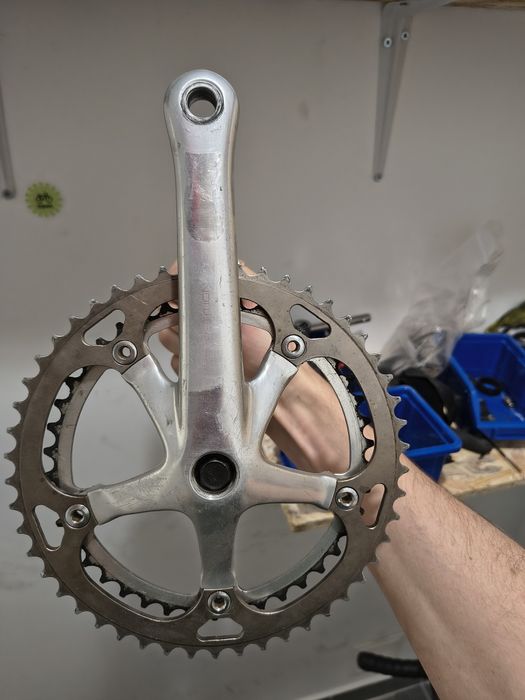 Szwajcarska korba na kwadrat edco competition szosowa retro blat 50