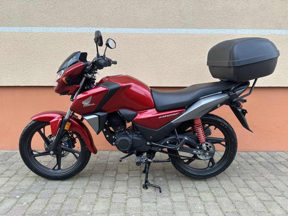 Honda cbf 125 niemcy niski przebieg kufer bagażnik