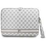 Pokrowiec na laptopa DKNY Sleeve Checkered Pattern Printed Stripes 16"