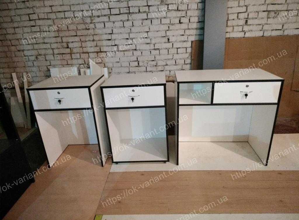 Прилавки торгові, стіл продавця, касове місце, для магазина