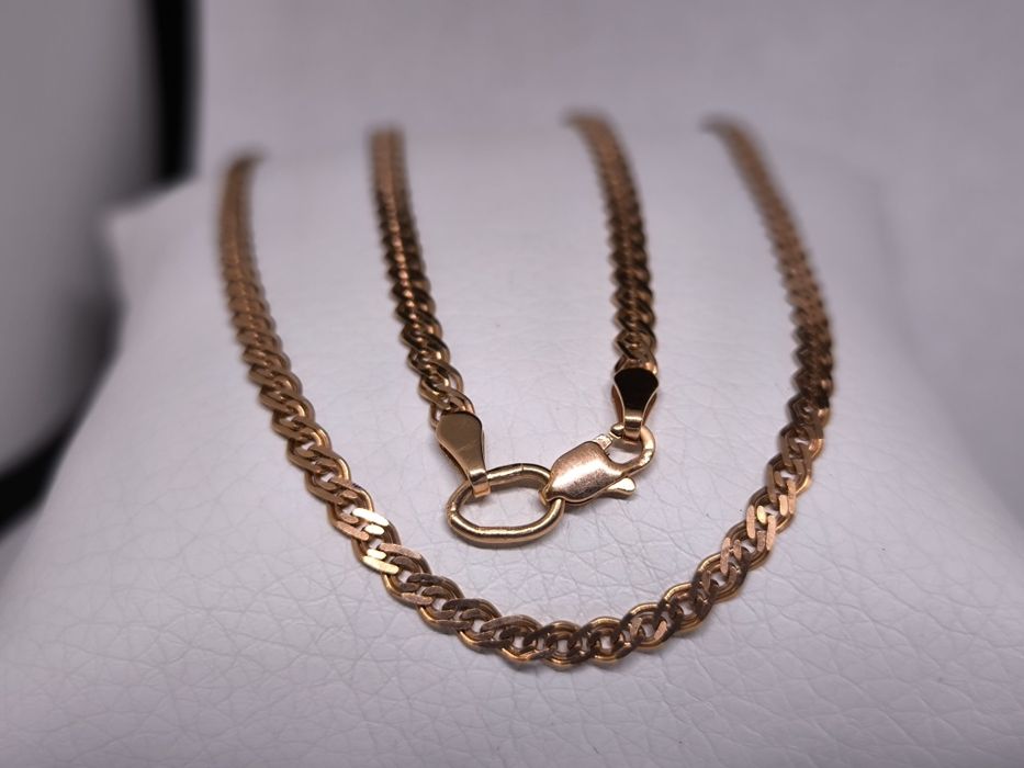 Цепочка золотая новая 61 см