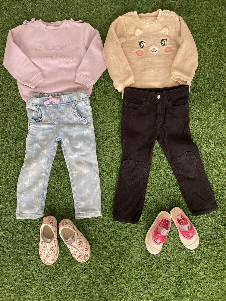 Sweat Calças Sabrinas Minnie Roupa e calcado menina 2 anos